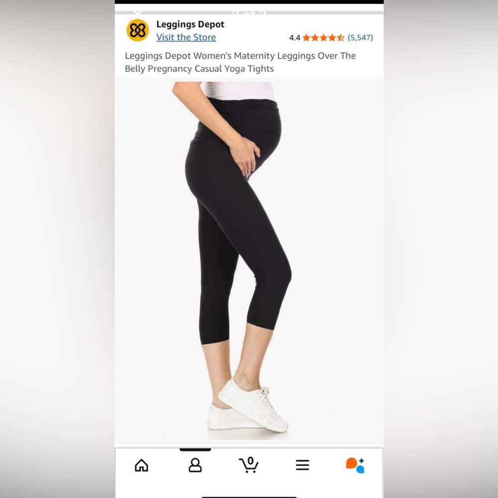 Maternity Capri Leggings